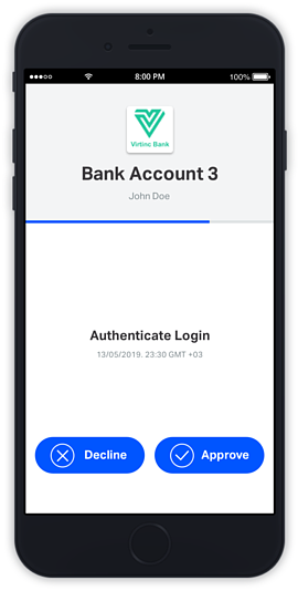 Airlock 2FA App Authenticate One-Touch