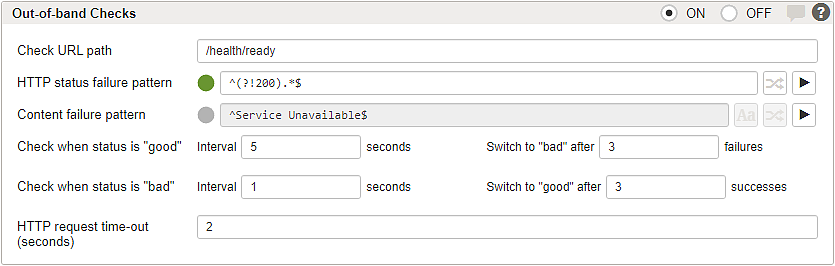 Out-of-band Checks (Loginapp health check example 1)